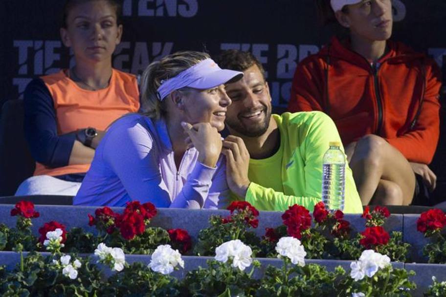 Sharapova e Dimitrov sono stati fidanzati per due anni, prima di lasciarsi nel 2015